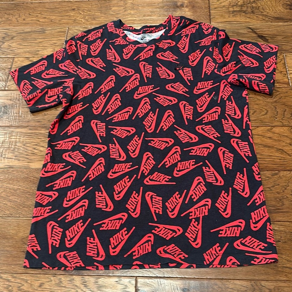 Black and red Nike shirt size large